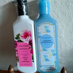 Bath & Body Works hand soaps